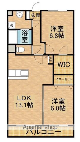 ラディアントの間取り写真