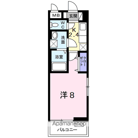 同じ建物の物件間取り写真 - ID:212046961397