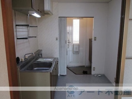 ハイブリッジＡ棟[1K/30.28m2]のキッチン