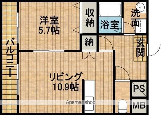 エスペランサの間取り写真