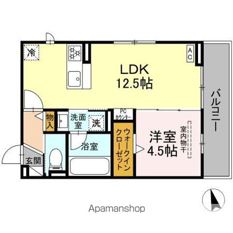 DーAVANCE戸崎元町の間取り写真