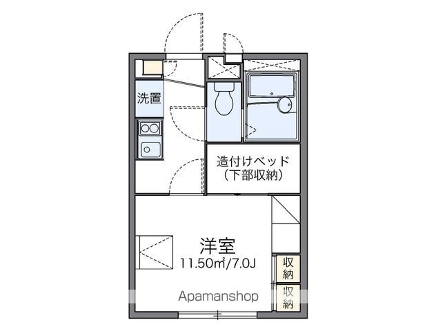 レオパレスTAKIYAMAの間取り写真