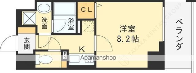 METROSA深江橋の間取り写真