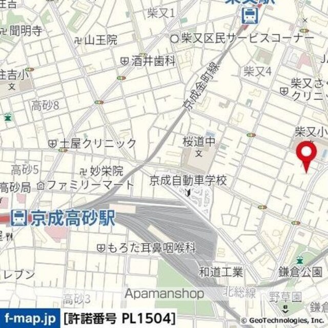 ＬａＬａ柴又[1R/9.18m2]の周辺9