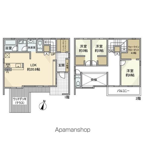 みずき戸建の間取り