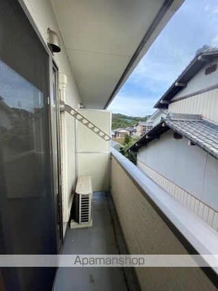 ガレージライフ高松東[1K/28.9m2]のバルコニー