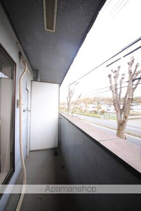 アンドアイラブ１・２・３[1K/20.66m2]のバルコニー