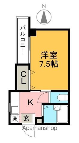 マンションアーバンの間取り写真