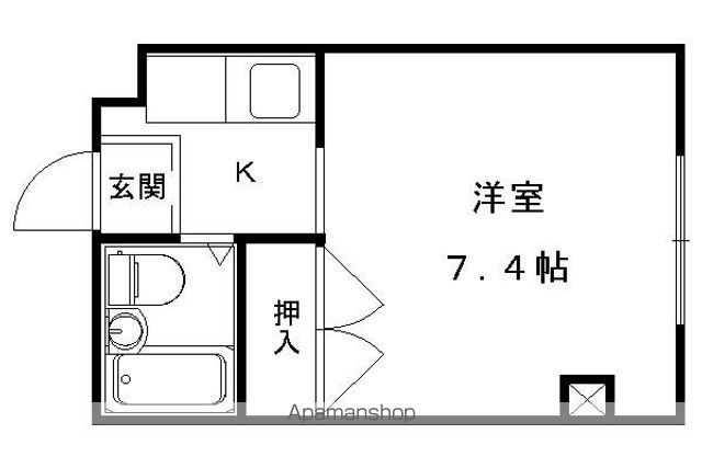 アーバンライフ一号館の間取り写真