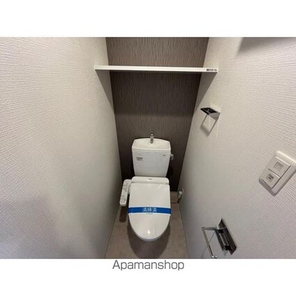 エスリード名城公園プライム[1K/25.36m2]のトイレ