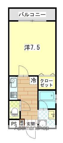 コンフォール上荒田の間取り写真