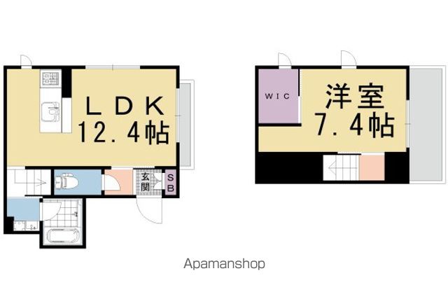 シャーメゾン東寺道の間取り写真