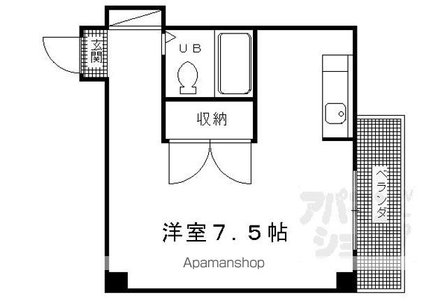 廣伸マンションの間取り写真