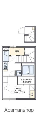 【レオパレス北出島の間取り】