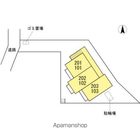 シャルマン 202 ｜ 神奈川県川崎市宮前区野川本町１丁目15-21（賃貸アパート1K・2階・27.04㎡） その19