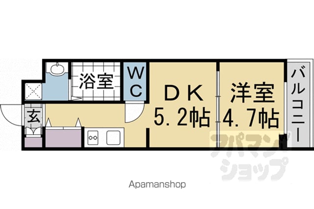 ファステート京都西KIWAMIの間取り写真