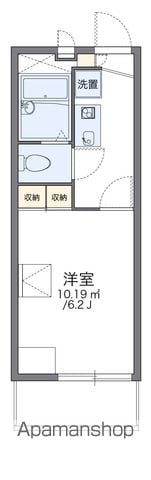 【レオパレスシャンテ三国本町の間取り】