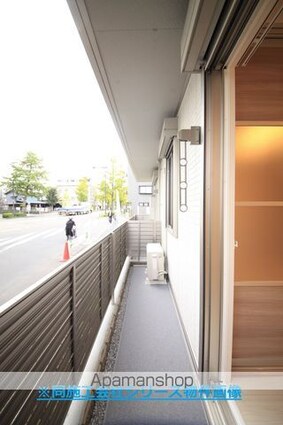 ＤーＲＯＯＭ散田町[2LDK/46.43m2]のバルコニー