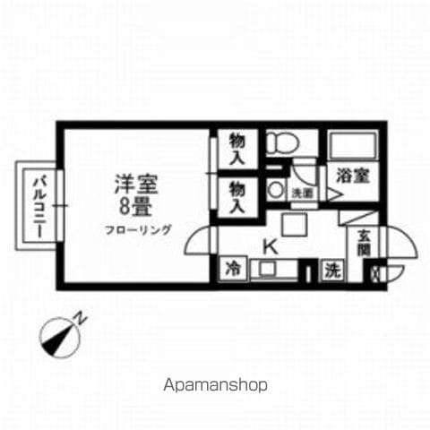 フォンテーヌ・中山の間取り写真