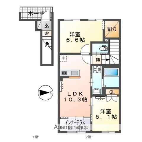 メゾン　シルフィードの間取り