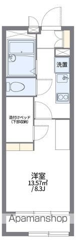 レオパレスフォーブル21Aの間取り写真