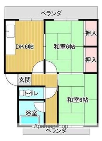 三保ビルの間取り写真