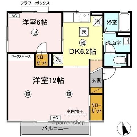 メゾン森PartIII・Vの間取り写真