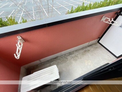 レークナウリバーⅡ[1K/20.96m2]のバルコニー