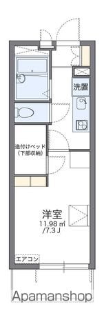 レオパレスグリチネIIの間取り写真