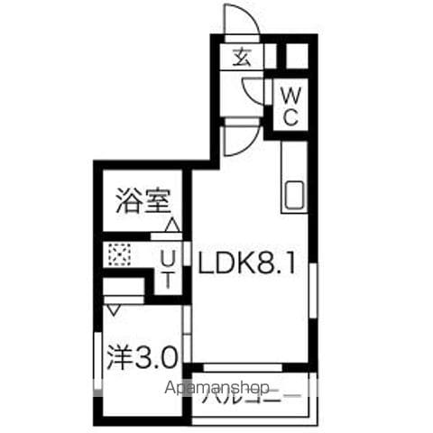 MOVE中村日赤の間取り写真