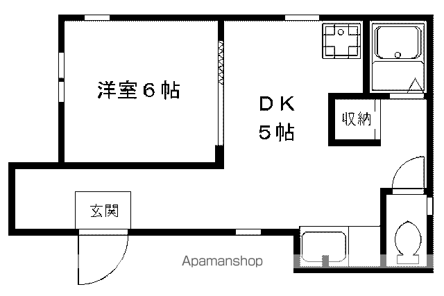 ヨシハラマンションの間取り写真