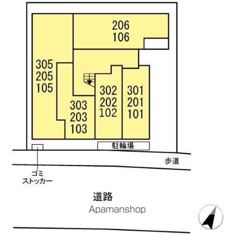 【板橋区赤塚のアパートの写真】