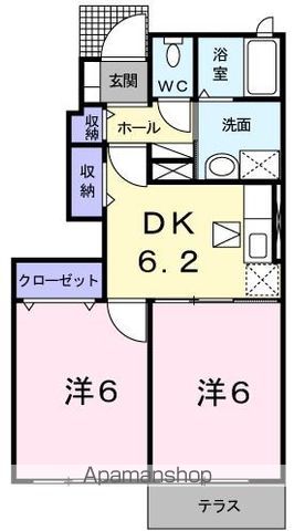 エテルノ サピーYNの間取り写真