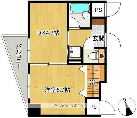 セントラルピースの間取り写真