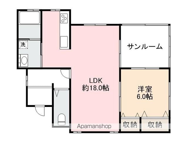高松琴平電鉄琴平線 円座駅 徒歩9分 1階建 築6年の間取り写真