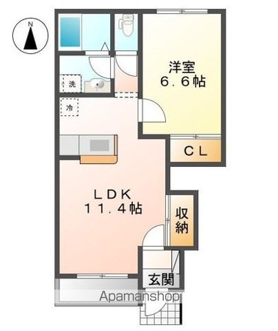 パストラル八田の間取り写真