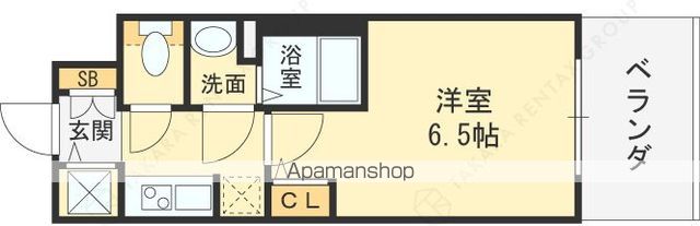 SーRESIDENCE高井田BELETAの間取り写真