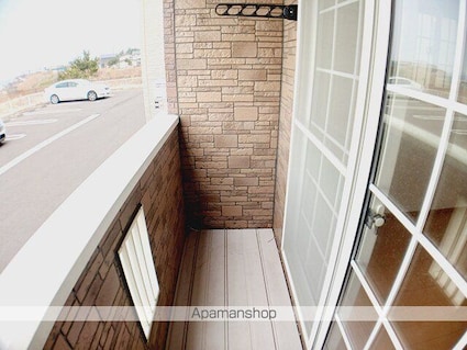 ベル・コリーヌ壱番館[2LDK/45.14m2]のバルコニー