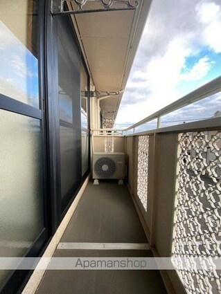 ドミール円座Ｄ棟[2LDK/50.26m2]のバルコニー