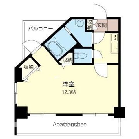 LASANTE品川シーサイドIIの間取り写真