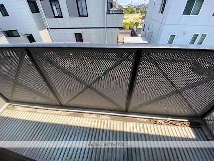 フレグランスＫＯＺＡＩ　Ａ・Ｂ棟[2LDK/54.81m2]のバルコニー