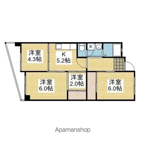 同じ建物の物件間取り写真 - ID:238007512378