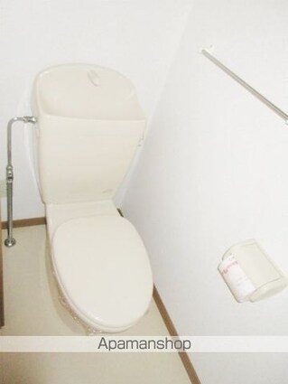 山梨県南アルプス市浅原[2DK/44.34m2]のトイレ