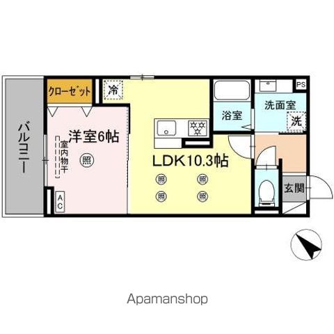 ＤーＲＯＯＭ五十川Ⅱの間取り