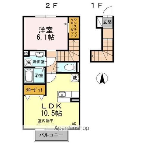 フォレストパークサイド永利の間取り写真