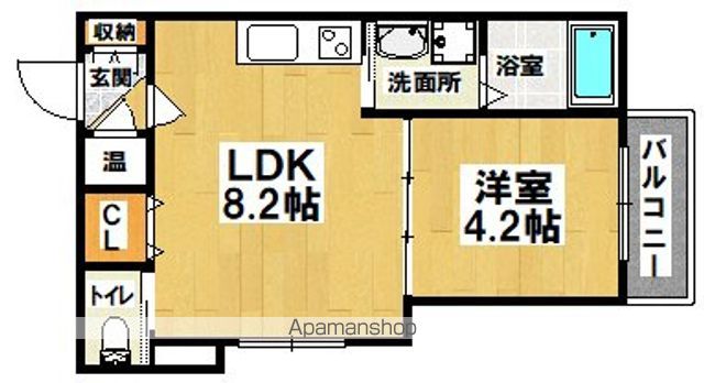 GRANDIR初芝の間取り写真