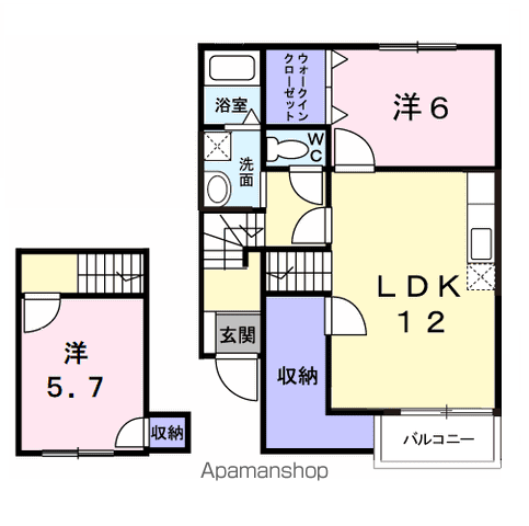 【プラーノ壱番館の間取り】