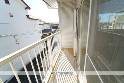 ビーエムハイツ　Ａ棟[2LDK/57.75m2]のバルコニー
