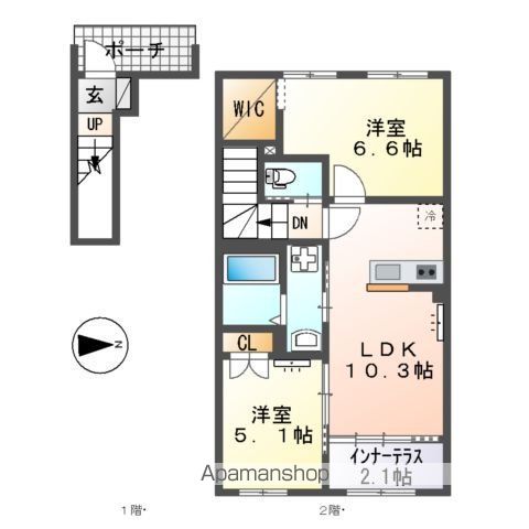 メゾン　シルフィードの間取り