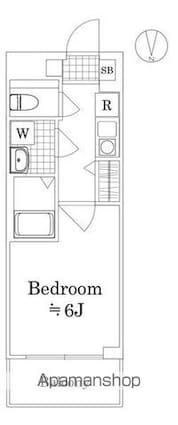 ＡＺＥＳＴ柴又[1K/21.46m2]の間取図